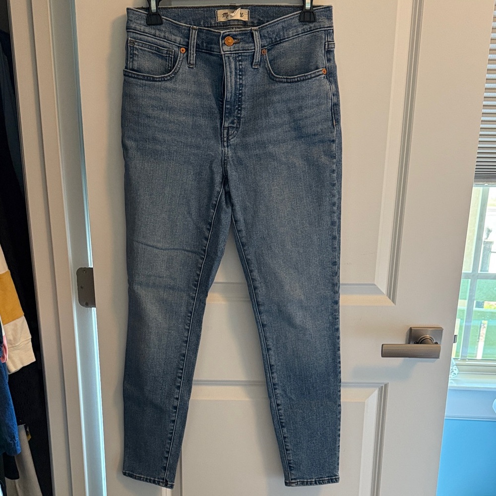 Madewell Women's 9” Mid-rise Skinny Jeans Light Wash